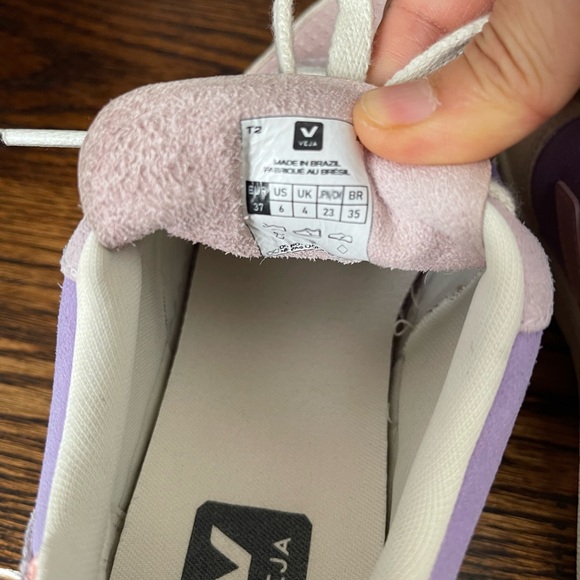Veja Women's Sneakers in Pink and Purple - Picture 6 of 6